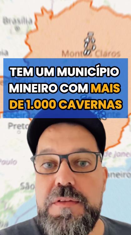 Tem um município mineiro com mais de 1.000 cavernas