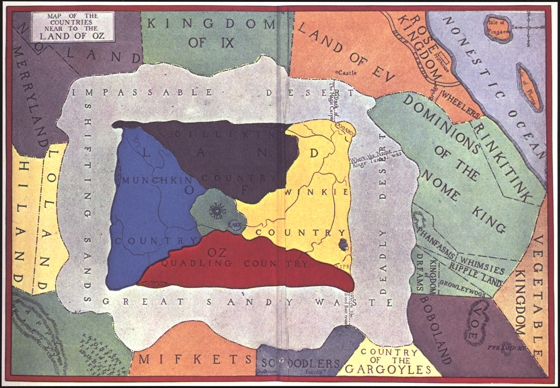 mapas imaginários